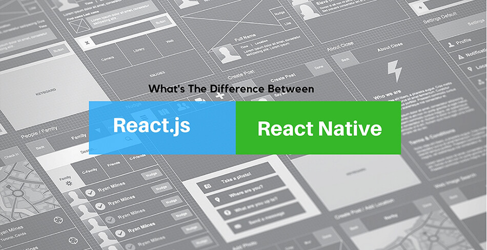 React Native و react js